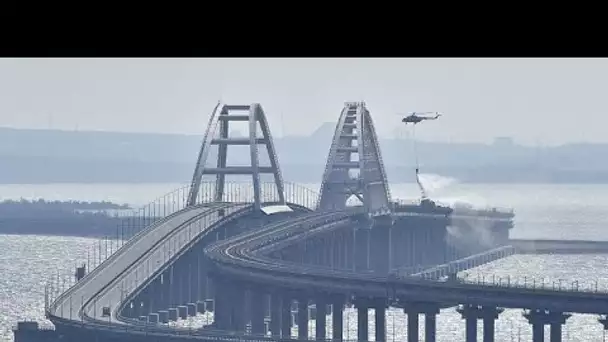 La Russie accuse l'Ukraine d'avoir mené l'attaque contre le pont de Crimée