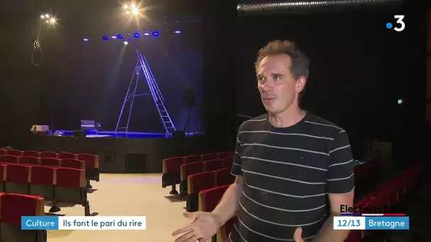 Auray : "Le théâtre à l'ouest" la reconversion de l'ancien cinéma en lieu dédié à l'humour