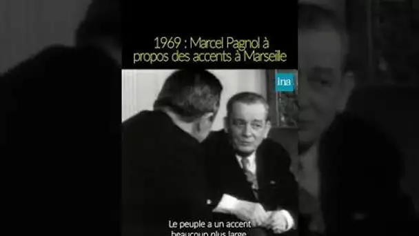 Marcel Pagnol sur le "r" marseillais 🥺🤏 #INA #shorts