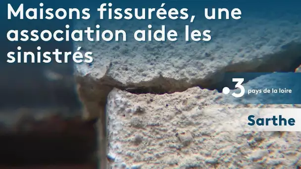 Des maisons fissurées suite à la sécheresse, une association aide les sinistrés en Sarthe