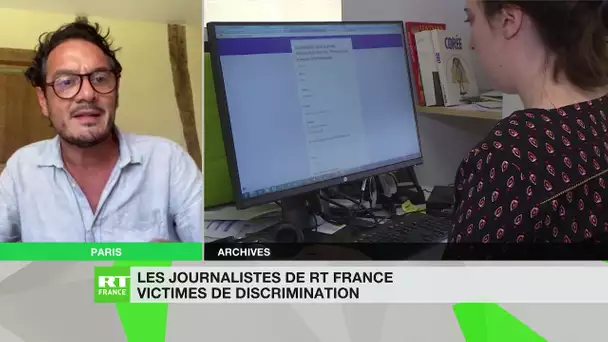 Les journalistes de RT France victimes de discrimination