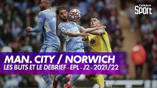 Les buts et le débrief de Manchester City / Norwich