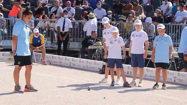 Mondial La Marseillaise à pétanque 2020 : la finale jeune Demeter-Chaudier