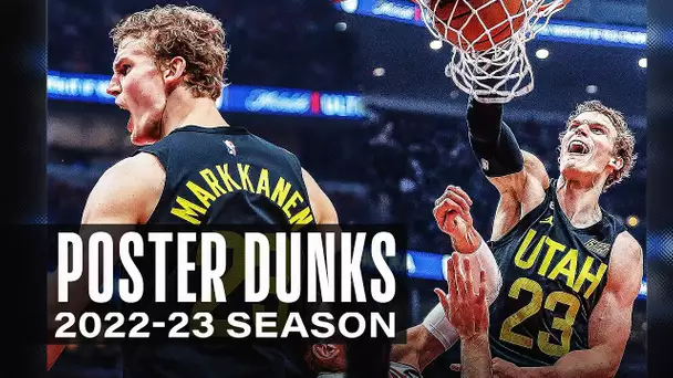 Lauri Markkanen's Most VICIOUS Poster Dunks of the 2022-23 NBA Season | #BestOfNBA