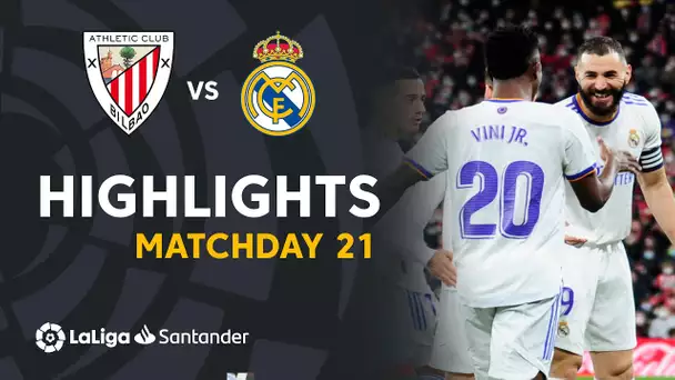 Resumen de Athletic Club vs Real Madrid (1-2)