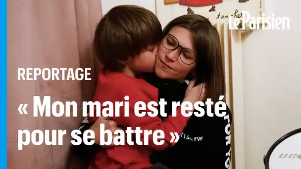 Partie d’Ukraine samedi, Ania s’est réfugiée à Paris  avec sa mère et son fils de 5 ans