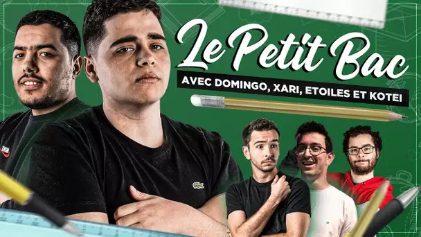 PETIT BAC AVEC DOMINGO, XARI, ETOILES & KOTEI