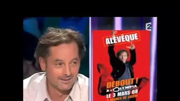 Christophe Alévêque s'attaque aux politiques - On n’est pas couché 16 février 2008 #onpc