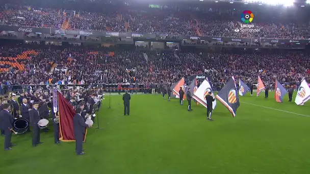 Calentamiento Valencia CF vs Real Madrid