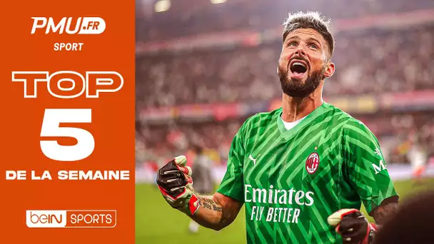 Giroud sait tout faire, Coman choqué par son but... Le Top 5 de la semaine avec PMU Sport