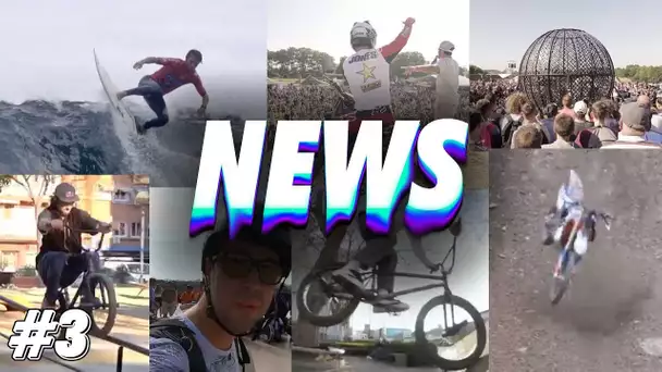 LES NEWS #3 : Kauli Vast champion d'Europe, Avalanche de motos en Belgique, Finist'Air Show..