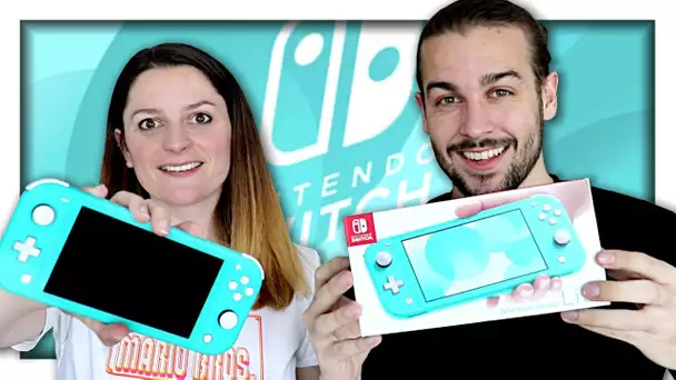 LA NOUVELLE CONSOLE NINTENDO EST LÀ ! | NINTENDO SWITCH LITE UNBOXING