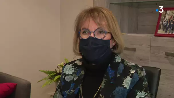 Danielle Brulebois, députée du Jura, mène une réflexion sur le recyclage des masques chirurgicaux