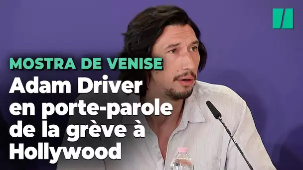 Grève à Hollywood : À la Mostra de Venise, Adam Driver n’a pas hésité à tacler Netflix et Amazon