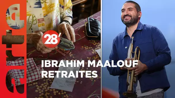 Ibrahim Maalouf / Réforme des retraites - 28 Minutes - ARTE