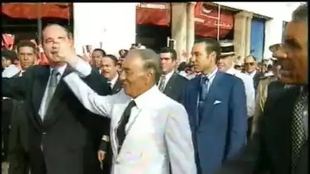 Chirac au Maroc