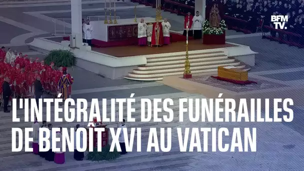 L'intégralité des funérailles de Benoît XVI au Vatican