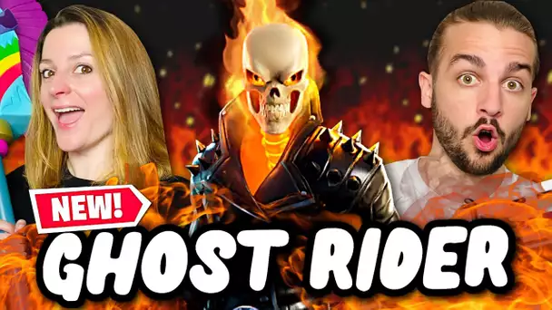 ON A ACHETÉ LE NOUVEAU SKIN MARVEL GHOST RIDER ! MARVEL FORTNITE DUO SAISON 4