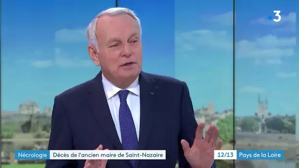 La réaction de Jean-Marc Ayrault à la mort de Joël Batteux, ancien maire de Saint-Nazaire