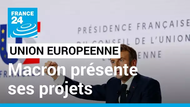 Emmanuel Macron défend ses priorités face aux députés européens • FRANCE 24