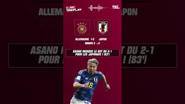 Le but de la victoire du Japon contre l'Allemagne !!