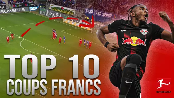 ☄️💥 Les 🔟 plus beaux coups francs de la saison en Bundesliga