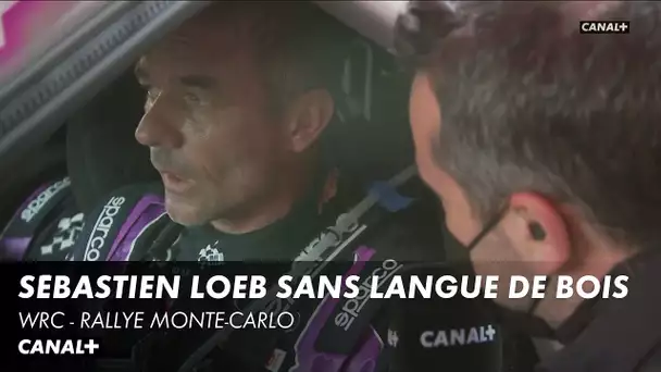Sébastien Loeb évoque son choix de laisser la radio - WRC - Rallye Monte-Carlo