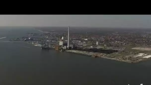 Danemark : usine thermique d'Asnaes-Kalundborg