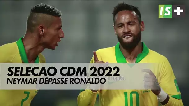 Seleção : Neymar dépasse Ronaldo
