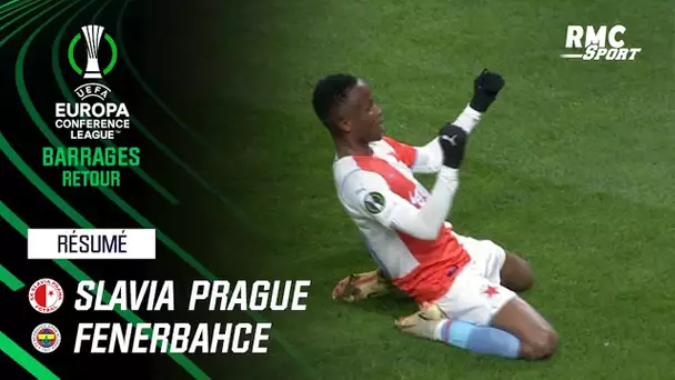 Résumé : Slavia Prague (Q) 3-1 Fenerbahçe - Conference League (Barrage retour)