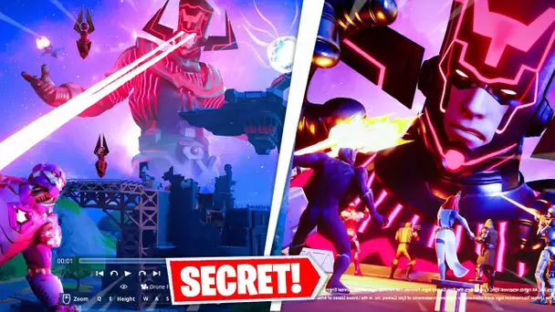 NOUVEAU PARTENARIAT FORTNITE *SKIN GRATUIT* + GALACTUS 2X PLUS GRAND QUE LA MAP ! (FORTNITE SECRET)