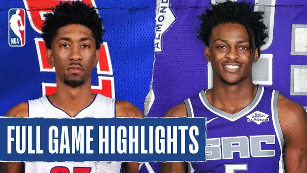 PISTONS at KINGS | FULL GAME HIGHLIGHTS | March 1, 2020