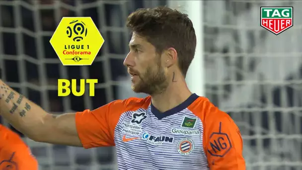 But Paul LASNE (20&#039;) / Girondins de Bordeaux - Montpellier Hérault SC (1-2)  (GdB-MHSC)/ 2018-19