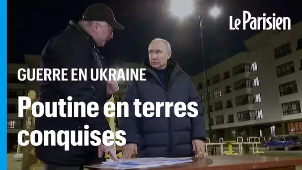 Guerre en Ukraine : Poutine s’est rendu à Marioupol, première visite en zone conquise