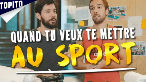 QUAND TU VEUX TE METTRE AU SPORT (AVEC FRANJO)