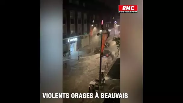 Violents orages à Beauvais: une personne portée disparue