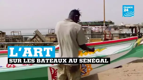 L'art sur les bateaux au Sénégal