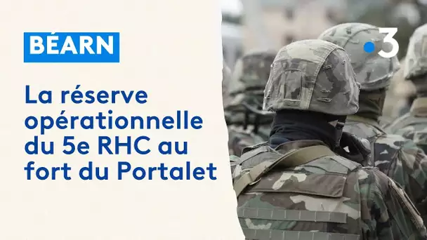 Béarn : exercice de la réserve opérationnelle du 5e RHC au fort du Portalet