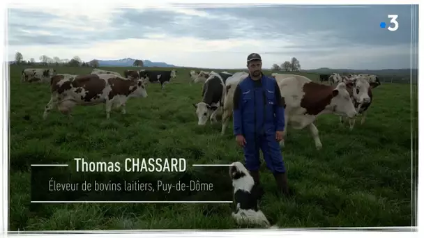 Je tiens à ma terre : Thomas Chassard, éleveur de bovins laitiers dans le Puy-de-Dôme