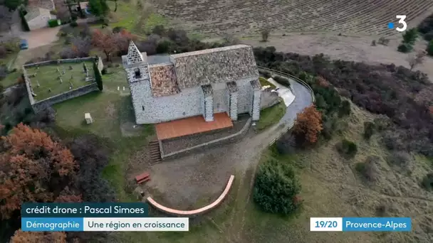 Les Alpes de Haute Provence attirent toujours plus d'habitants, exemple avec le village d'Aiglun