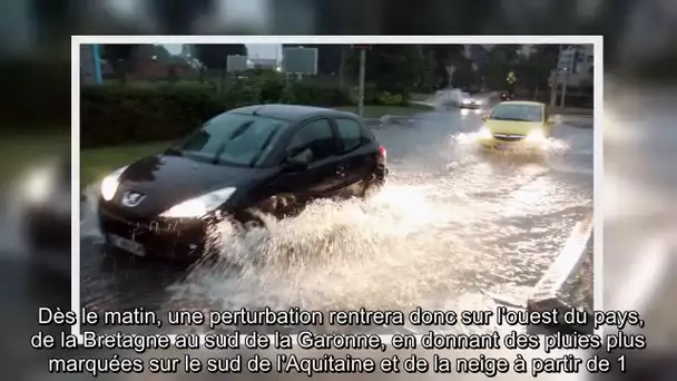 ✅  Les Hautes-Pyrénées et les Pyrénées-Atlantiques placés en vigilance orange pluie et inondation