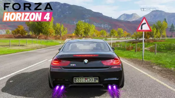 FORZA HORIZON 4 JE TIRE LE FREIN A MAIN... A 380 KMH ! BMW M6 1000 CHEVAUX