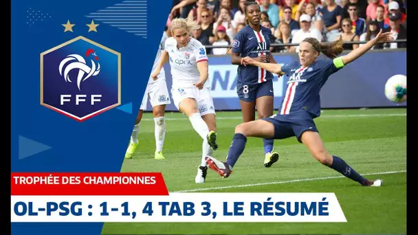Buts et occasions d'OL-PSG, 1-1, 4 tab 3/Trophée des Championnes I FFF 2019