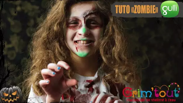 TUTO GULLI I Vive Halloween avec GRIM&#039;TOUT ! Transforme toi en ZOMBIE !