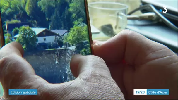 Tempête Alex :  témoignage de Mathieu Airaudi, sa maison a été engloutie à St-Martin-Vésubie