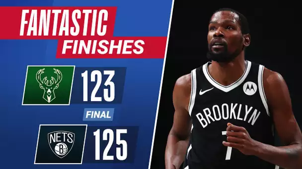 KD Hits CLUTCH Triple Late To Guide Brooklyn To W!