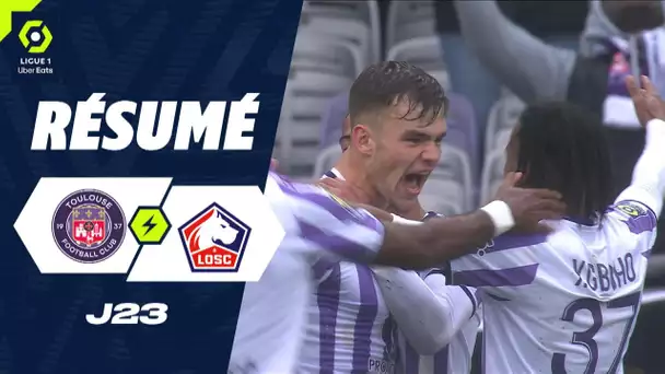 TOULOUSE FC - LOSC LILLE (3 - 1) - Résumé - (TFC - LOSC) / 2023/2024