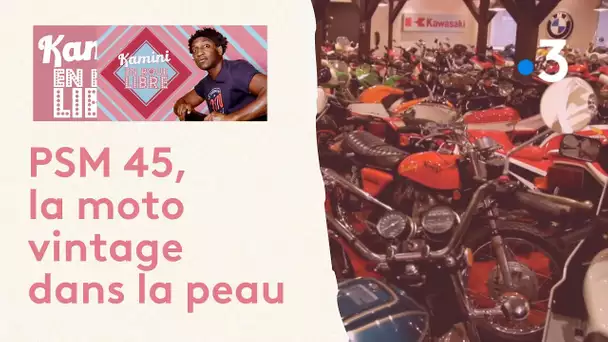 Loiret : Kamini et PSM 45, la moto vintage dans la peau