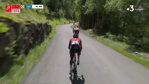 La Route d'Occitanie - Michael Woods, leader de la troisième étape de la course