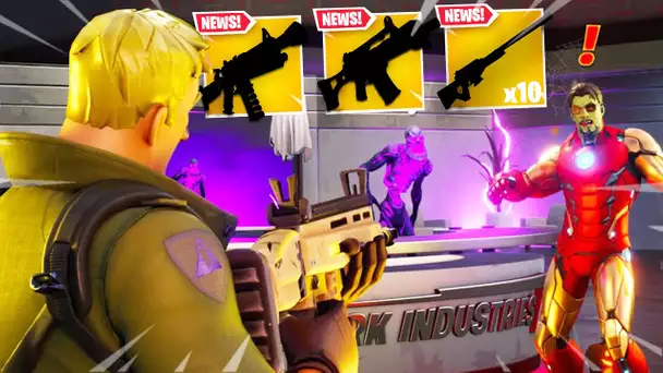 *10 NOUVELLES* ARMES ARRIVENT SUR FORTNITE + EVENEMENT *HIGHTOWER* SAISON 4 ... (FORTNITE NEWS)